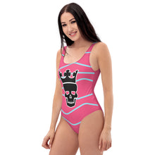 Load image into Gallery viewer, Pink One-Piece Swimsuit
