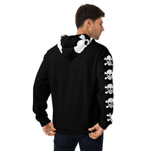 Load image into Gallery viewer, SacraPsycho Skull and bones Hoodie black
