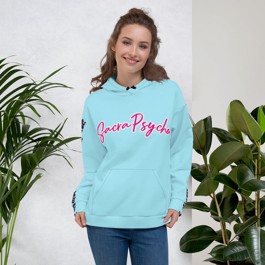 Neon Hoodie beach blue