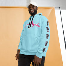 Load image into Gallery viewer, “Neon” Hoodie blizzard blue
