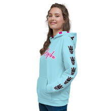 Load image into Gallery viewer, “Neon” Hoodie blizzard blue
