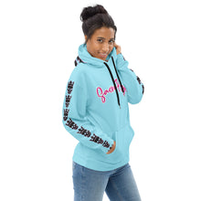 Load image into Gallery viewer, Neon Hoodie beach blue
