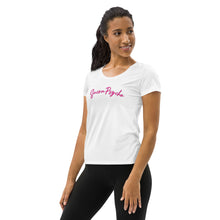 Load image into Gallery viewer, “Neon” Women&#39;s Athletic T-shirt
