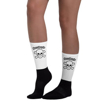 Load image into Gallery viewer, SacraPsycho Skull Socks
