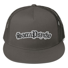 Load image into Gallery viewer, SacraPsycho Mesh Back Snapback
