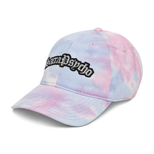 Load image into Gallery viewer, “SACRAPSYCHO” logo tie dye hat
