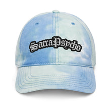 Load image into Gallery viewer, “SACRAPSYCHO” logo tie dye hat
