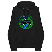 Load image into Gallery viewer, “TRAVELER” Unisex eco raglan hoodie
