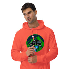 Load image into Gallery viewer, “TRAVELER” Unisex eco raglan hoodie
