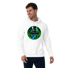 Load image into Gallery viewer, “TRAVELER” Unisex eco raglan hoodie
