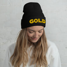 Load image into Gallery viewer, GOLD Beanie
