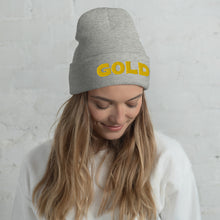 Load image into Gallery viewer, GOLD Beanie
