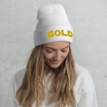 Load image into Gallery viewer, GOLD Beanie
