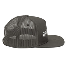 Load image into Gallery viewer, Mesh Back Snapback - White lettering - SacraPsycho
