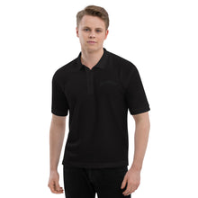 Load image into Gallery viewer, Men&#39;s Premium BroPolo - Black lettering - SacraPsycho
