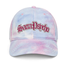 Load image into Gallery viewer, Tie dye hat - Flamingo lettering - SacraPsycho
