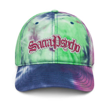 Load image into Gallery viewer, Tie dye hat - Flamingo lettering - SacraPsycho
