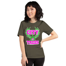 Load image into Gallery viewer, &quot;Neon City of Trees&quot; Unisex Tee
